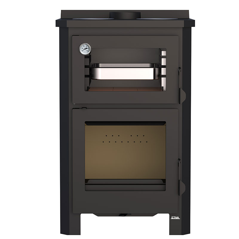 Stufa a legna con forno e piano cottura Pramoda - 14 Kw - immagine 4