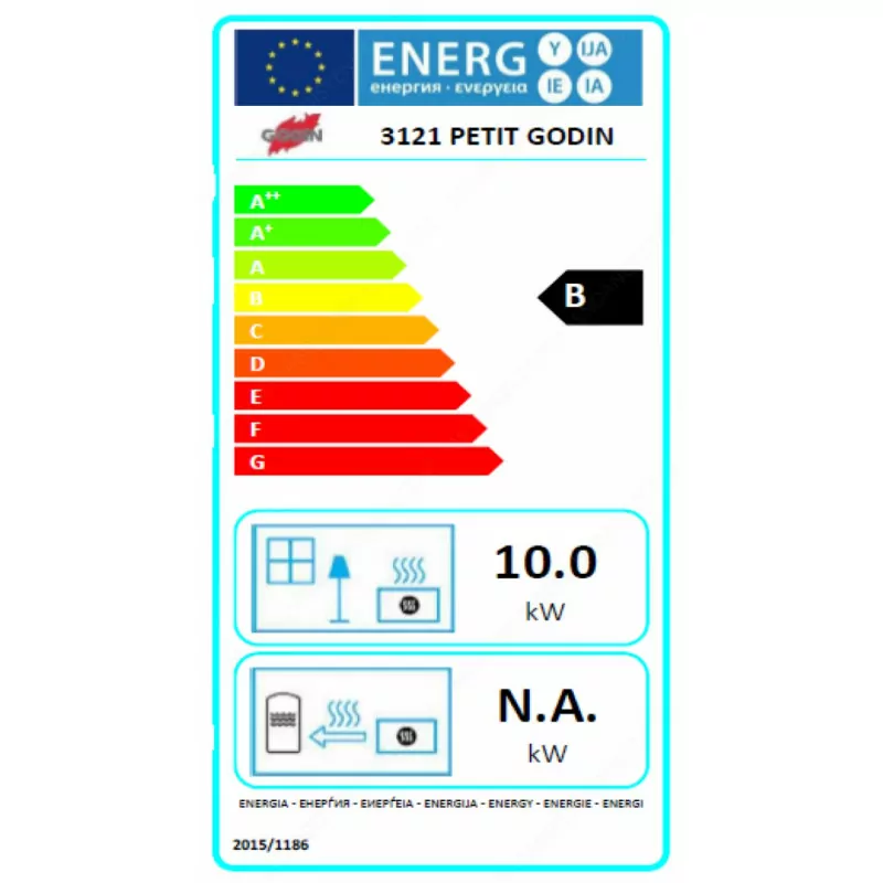 Stufa a legna Le Petit Godin - 7 Kw - immagine 5
