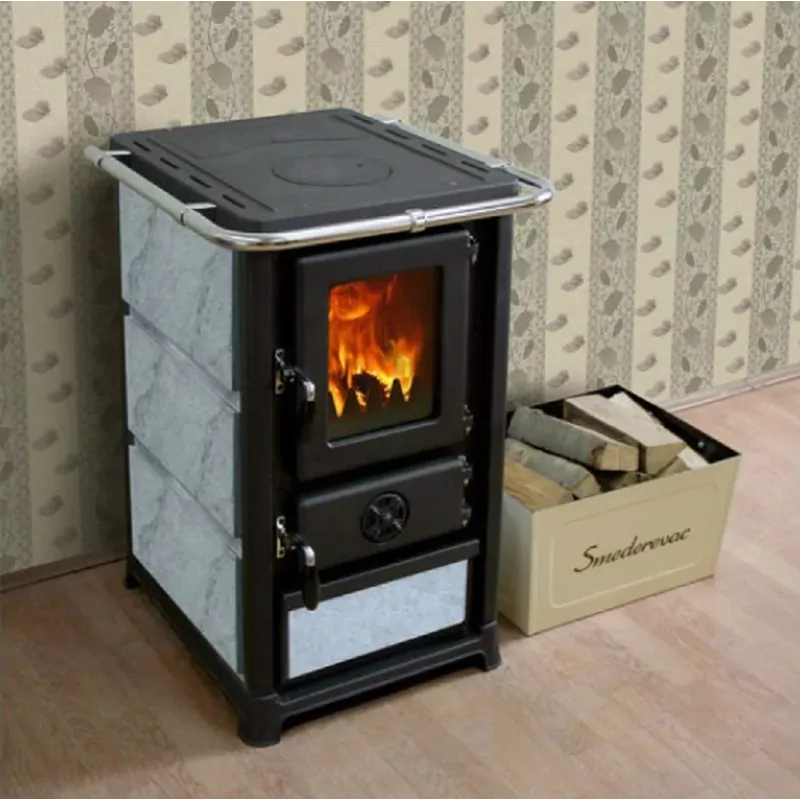 Stufa a legna con piano cottura Olymp Plus - 11 Kw - immagine 5