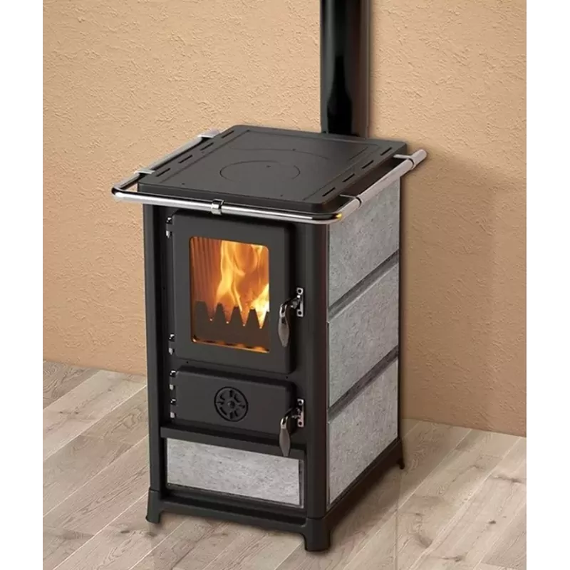 Stufa a legna con piano cottura Olymp Plus - 11 Kw - immagine 6